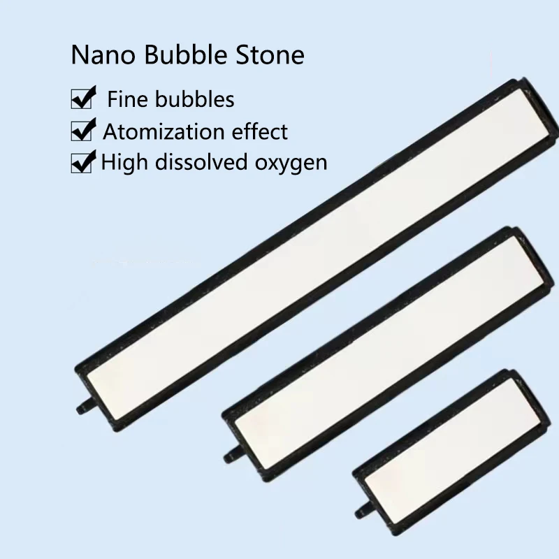 Air Stone Diffuser - ナノサンドストーン水族館ポンプ、フレッシュエアストーン、バブルバー、フィッシュタンクエアレーター、高品質、10cm