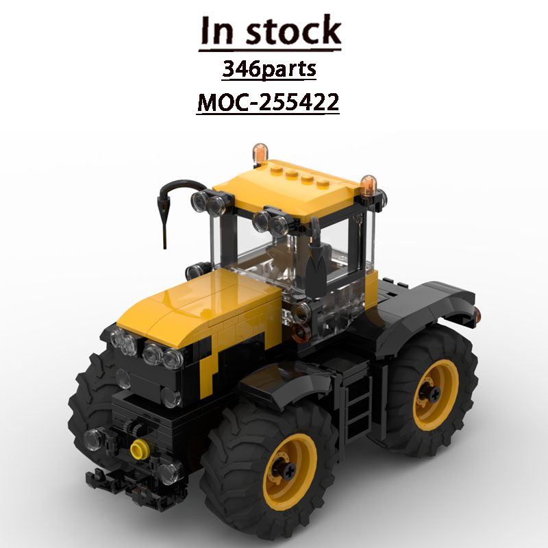 Urban Farming And Urban Agriculture - MOC-255422 都市農場農業トラクター ビルディングブロックモデル 346 パーツ MOC