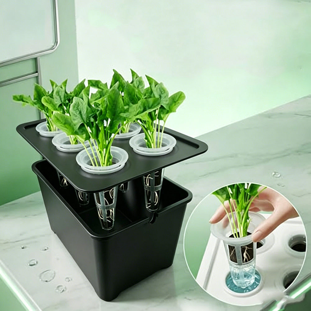 白黒の植物育成バケツキット、耐候性プラスチック製、効率的な排 - Urban Farming Usa のレビューと価格