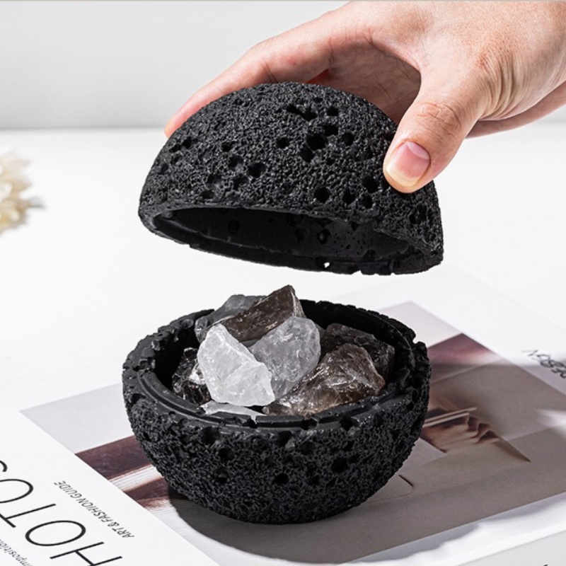 火山岩惑星彫刻アロマセラピークリスタルディフューザー北欧銀河 - Air Stone Diffuser のレビューと価格