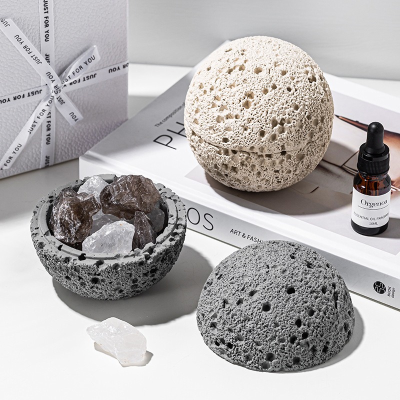火山岩惑星彫刻アロマセラピークリスタルディフューザー北欧銀河 - Air Stone Diffuser のレビューと価格